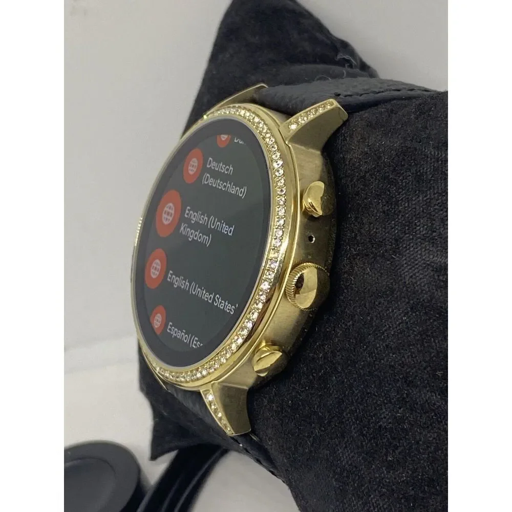 Fossil Gen 4 Authentic Digital Dial Smart Watch Custom Band FTW6012 AB389